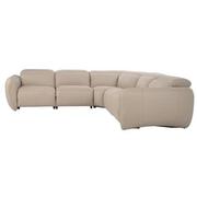 Baloo Leather Power Reclining Sectional with 5PCS/3PWR  alternate image, 4 of 9 images.