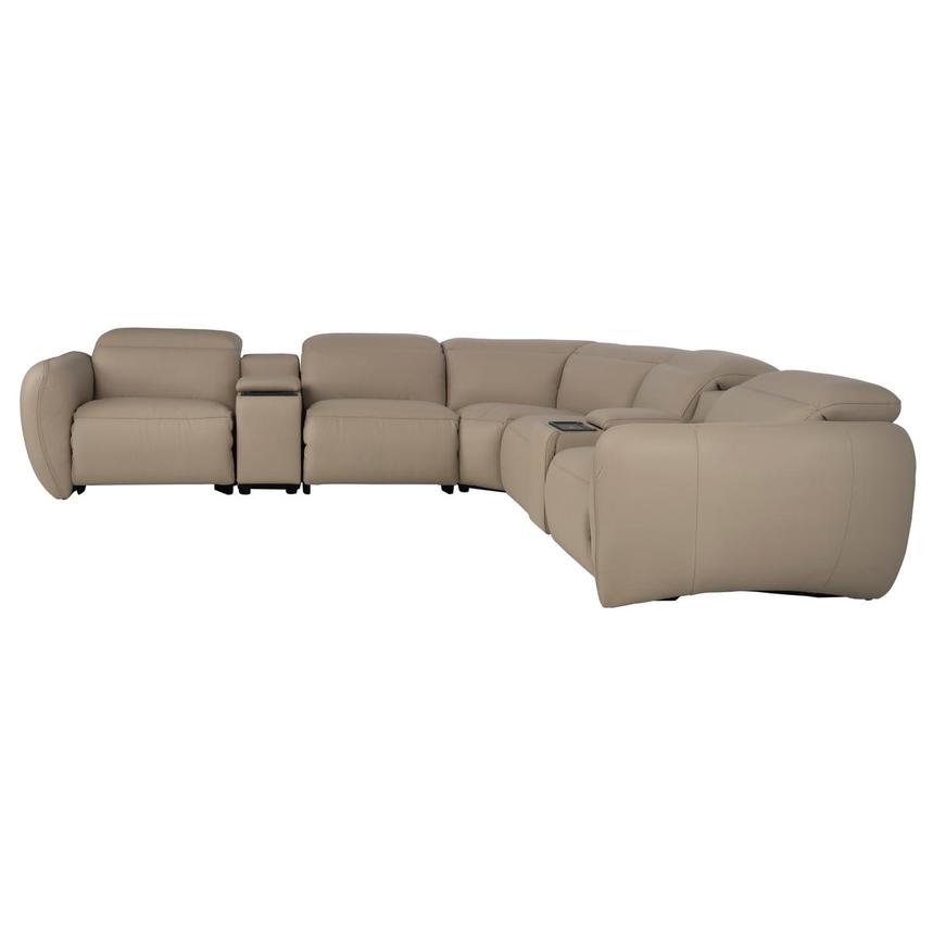 Baloo Leather Power Reclining Sectional with 7PCS/3PWR  alternate image, 3 of 12 images.