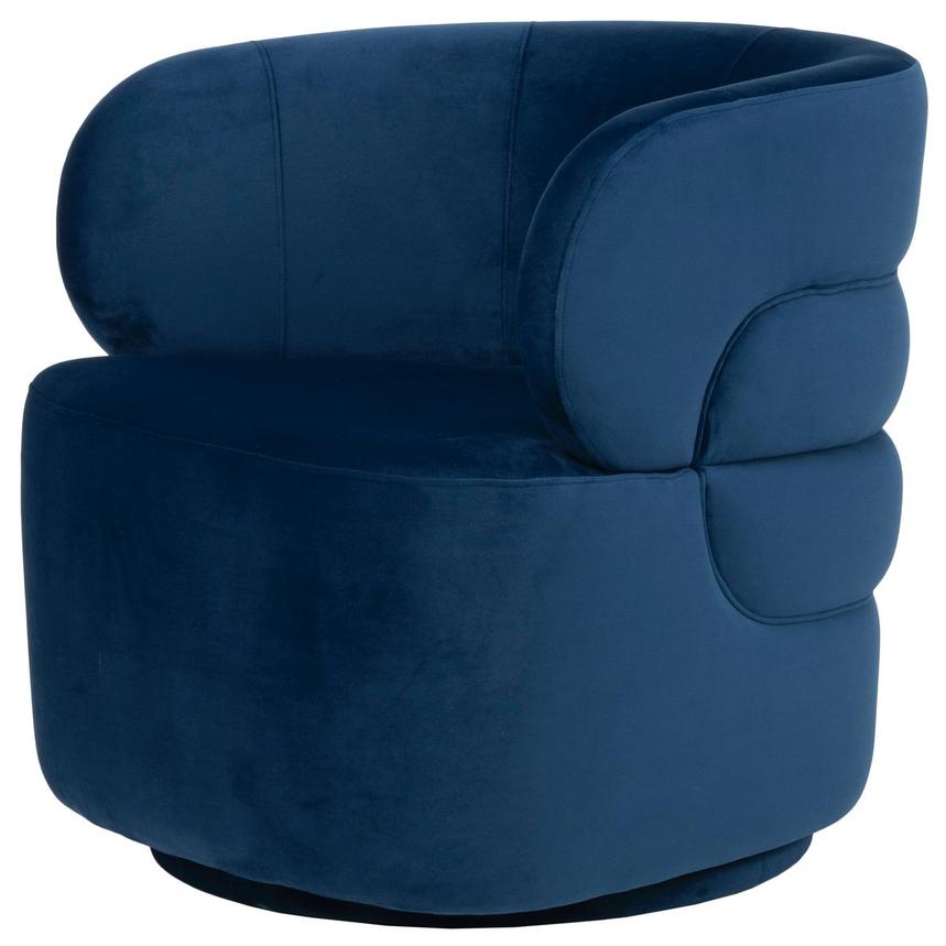 Julio Blue Accent Chair  main image, 1 of 7 images.