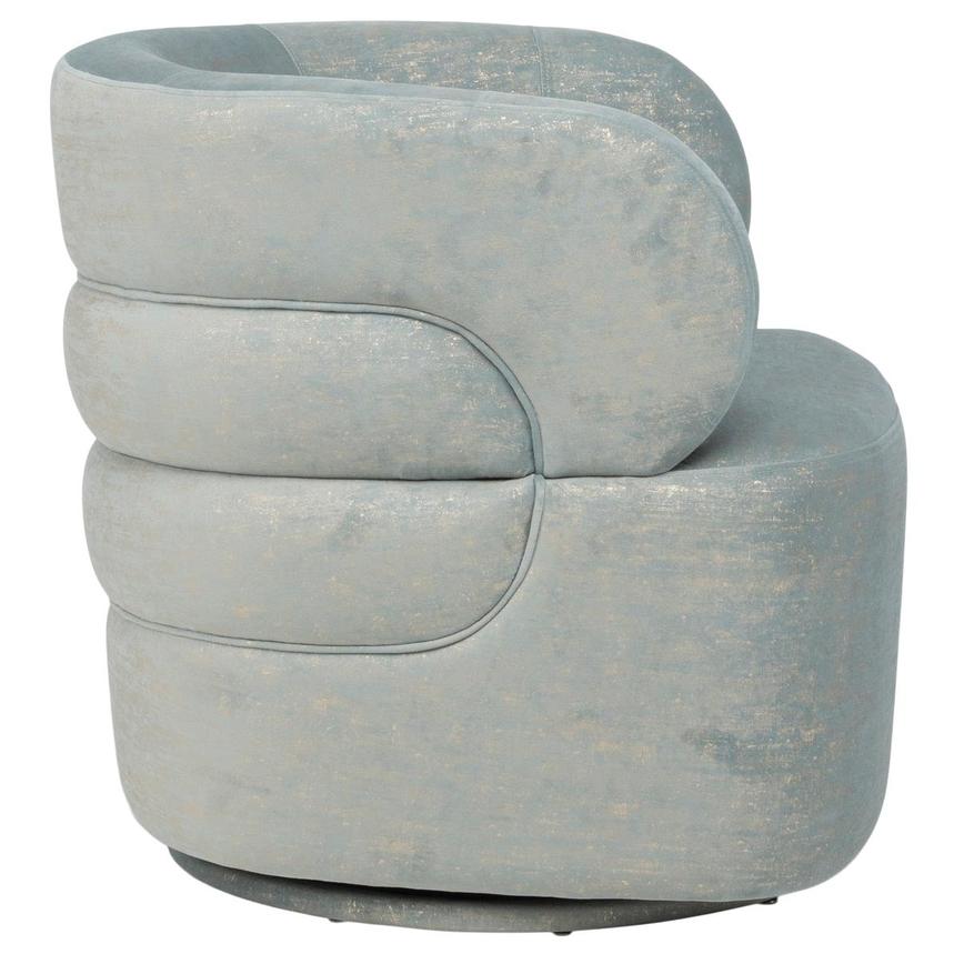 Julio Light Blue Accent Chair  alternate image, 3 of 8 images.