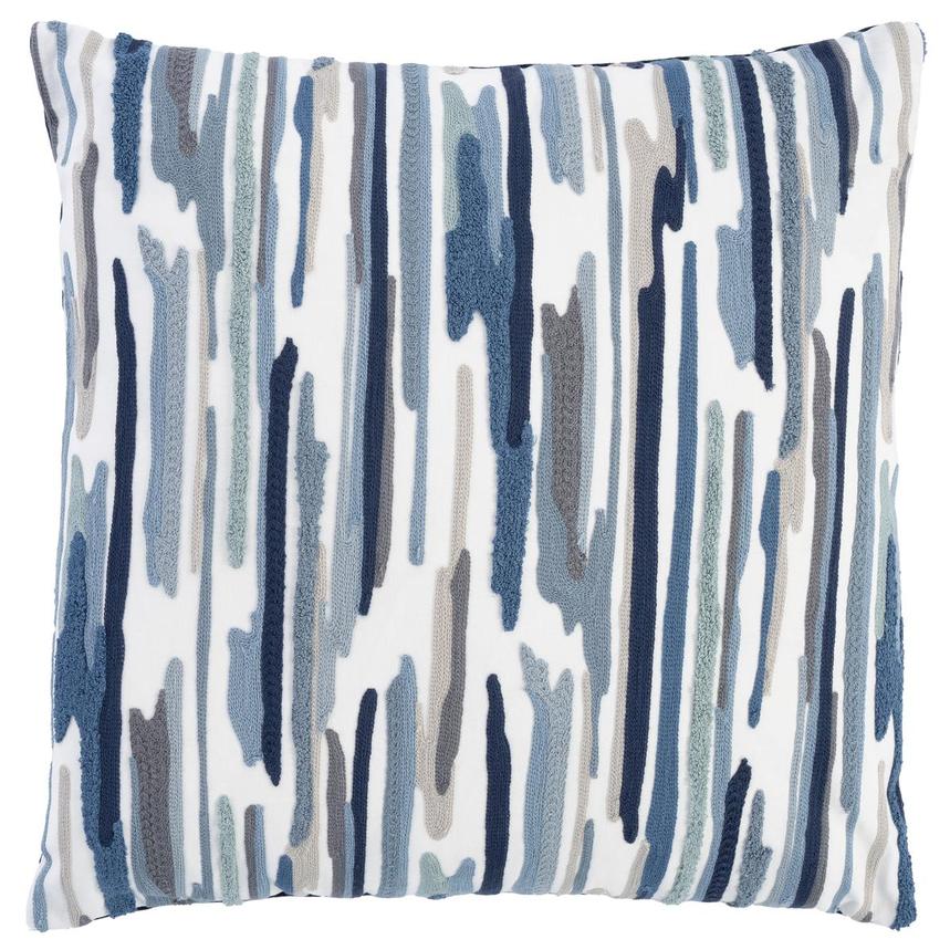 Estuco Blue Accent Pillow  main image, 1 of 3 images.