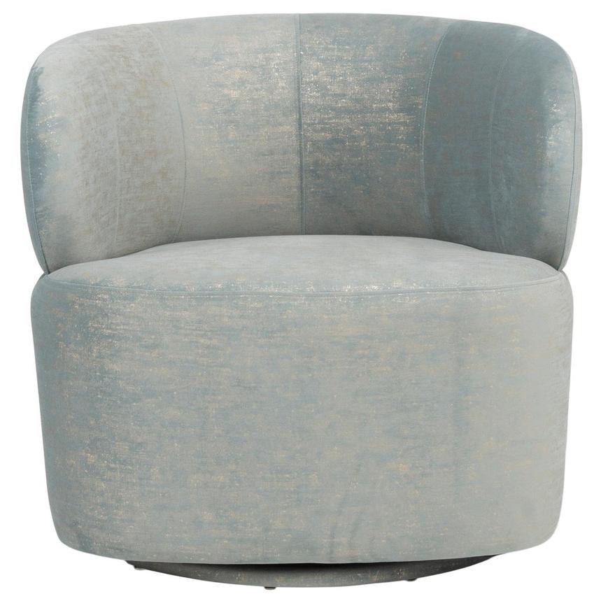 Julio Light Blue Accent Chair alternate image, 2 of 8 images.