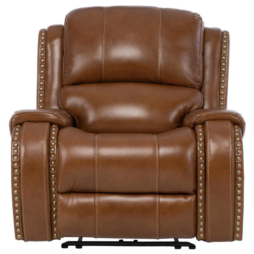 Durham Tan Leather Power Recliner  main image, 1 of 11 images.