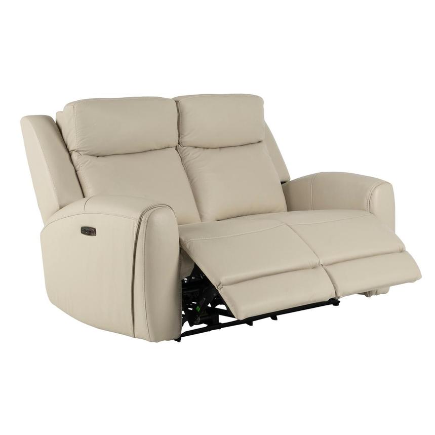 Miata Leather Power Reclining Loveseat  alternate image, 3 of 10 images.