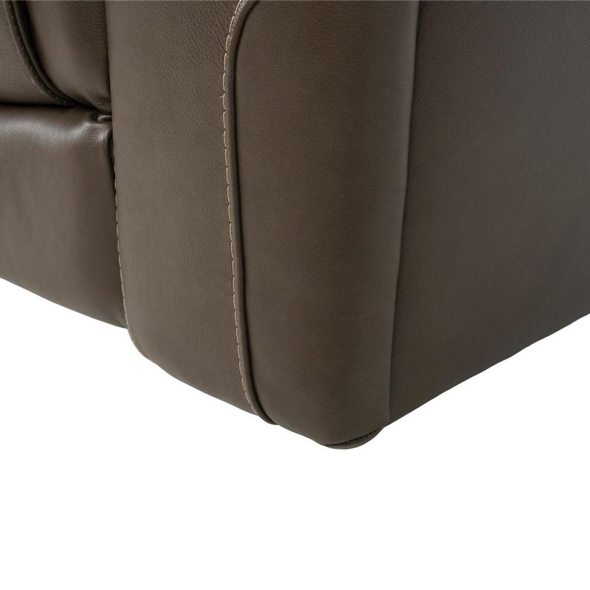 Aston Leather Power Reclining Sofa w/Console  alternate image, 13 of 14 images.