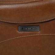 Durham Tan Leather Power Reclining Sofa w/Console  alternate image, 13 of 13 images.