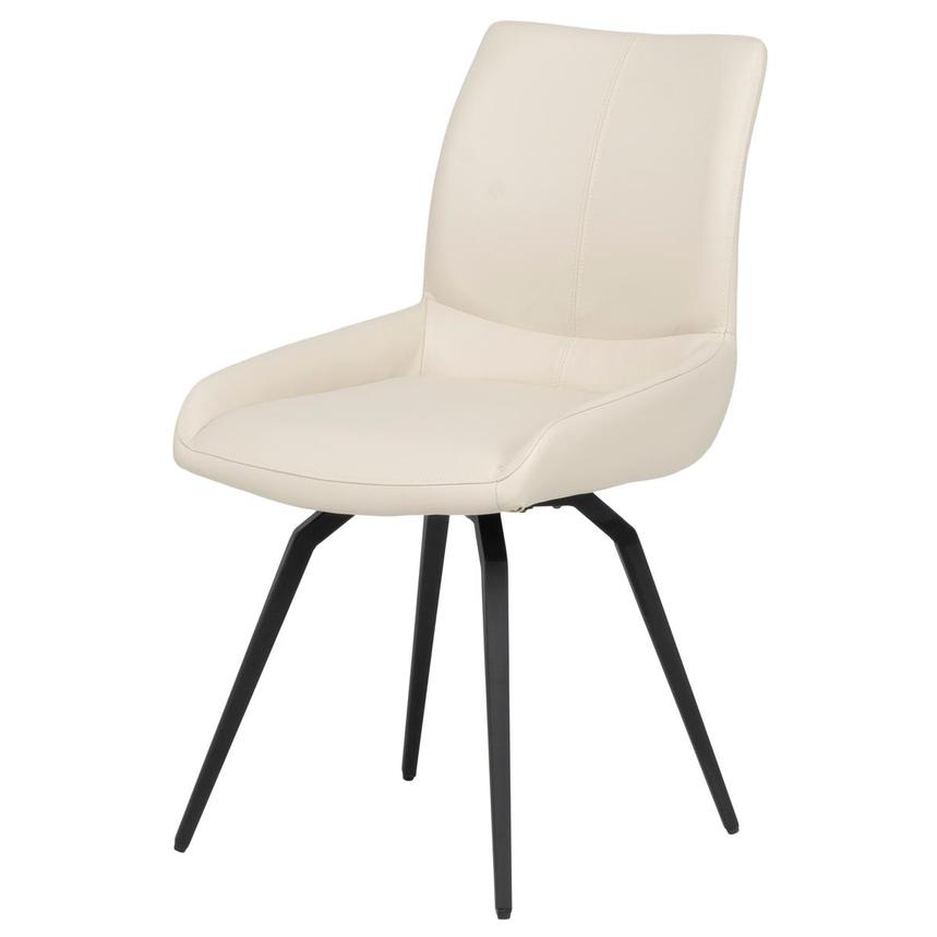 Nona Cream Swivel Side Chair  main image, 1 of 7 images.