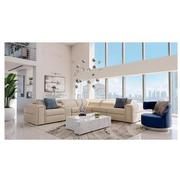 Trevor Leather Corner Sofa with 7PCS/3PWR  alternate image, 2 of 13 images.