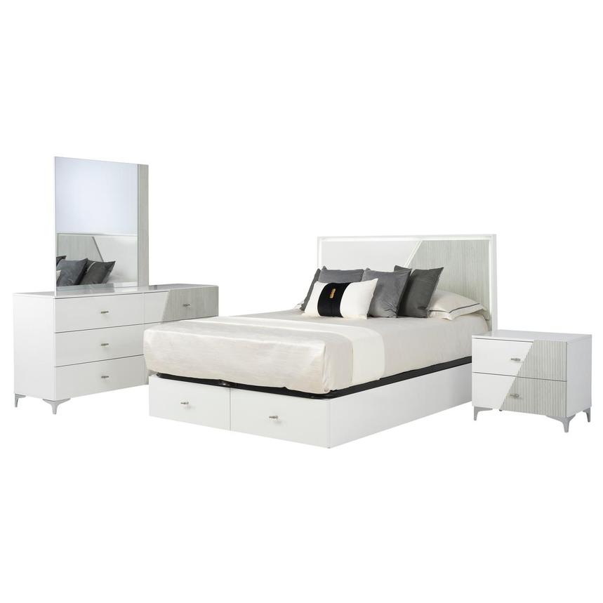 Triana 4-Piece Queen Storage Bedroom Set w/Storage main image, 1 of 5 images.