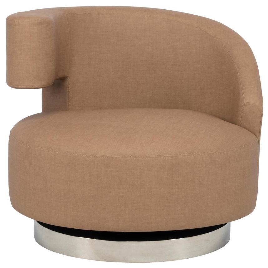 Okru III Brown Accent Chair w/2 Pillows  alternate image, 3 of 14 images.