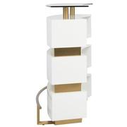 Xenia White/Gold Bar  alternate image, 5 of 10 images.