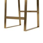 Sabriel White/Gold Counter Stool  alternate image, 6 of 6 images.