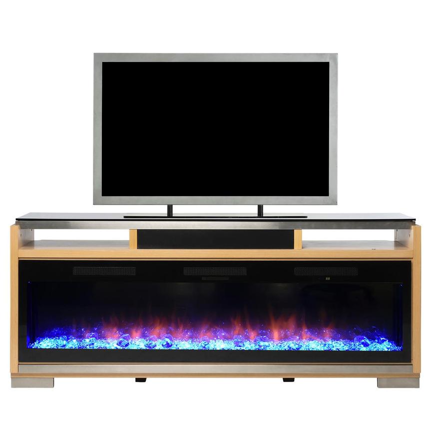 Teire Natural Electric Fireplace  main image, 1 of 14 images.