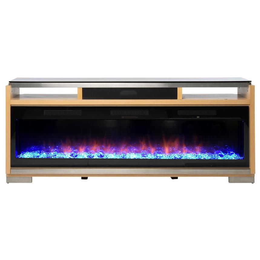 Teire Natural Electric Fireplace  main image, 1 of 7 images.