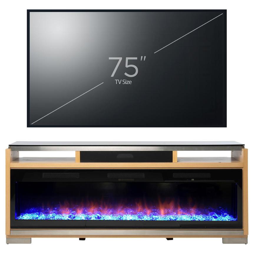 Teire Natural Electric Fireplace alternate image, 2 of 7 images.