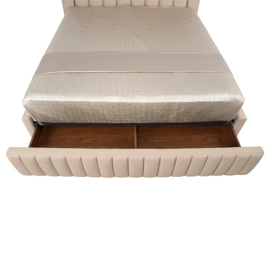 Matteo Taupe King Storage Bed alternate image, 4 of 10 images.