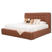 Matteo Brown Queen Storage Bed  alternate image, 2 of 12 images.