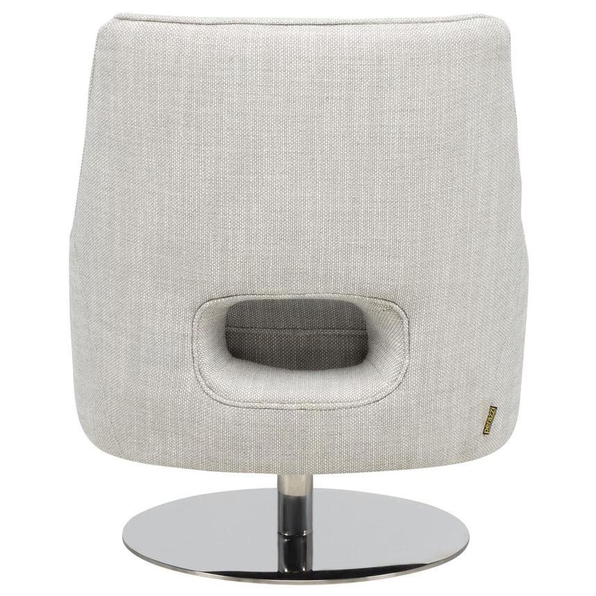 Echo Light Gray Swivel Accent Chair  alternate image, 4 of 8 images.