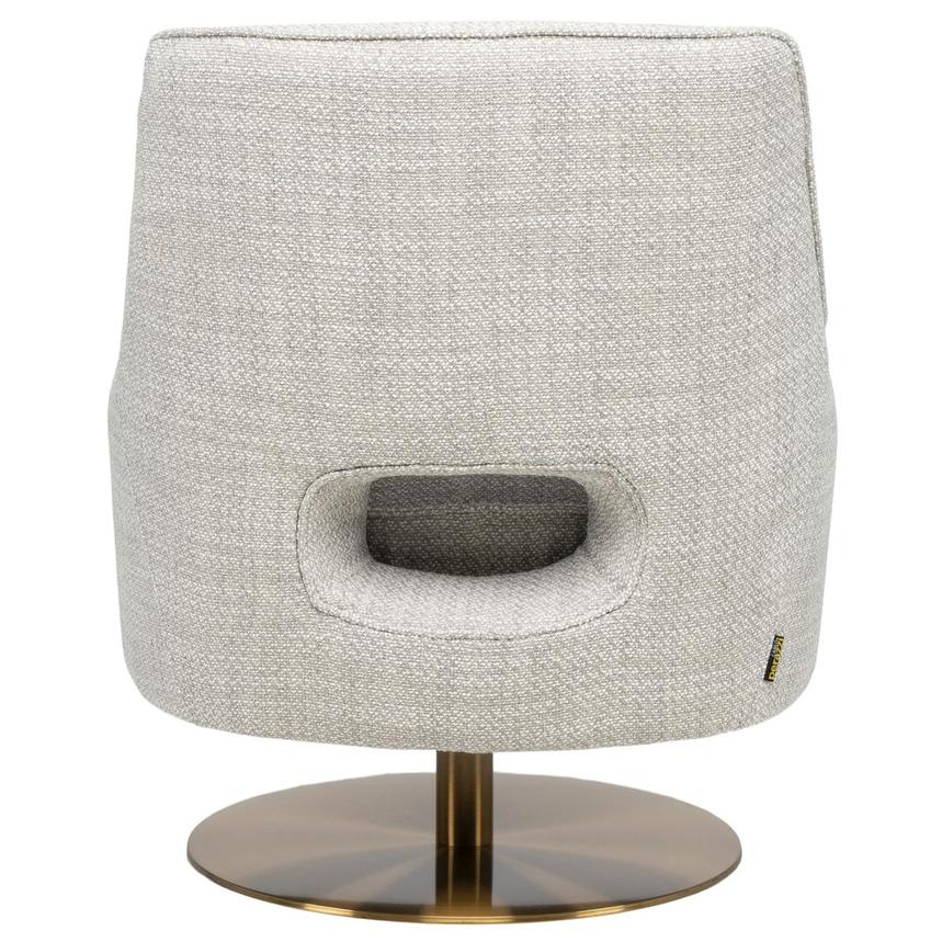 Echo Taupe Swivel Accent Chair alternate image, 4 of 8 images.