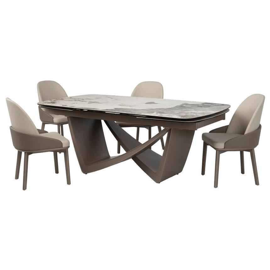 Seraphine/Seraphine Gray 5-Piece Dining Set  main image, 1 of 17 images.
