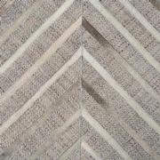 Vector  Brown Cowhide Patchwork 8' x 10' Area Rug  alternate image, 5 of 5 images.