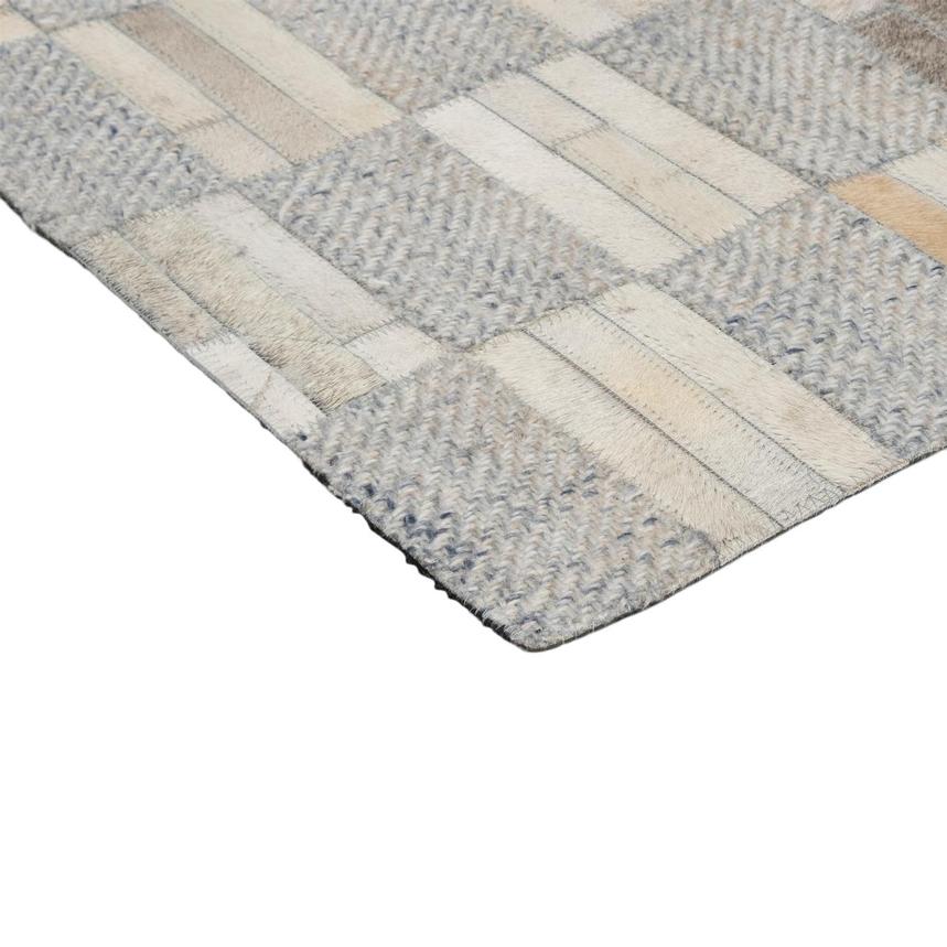 Storm Cowhide Patchwork 8' x 10' Area Rug  alternate image, 3 of 5 images.