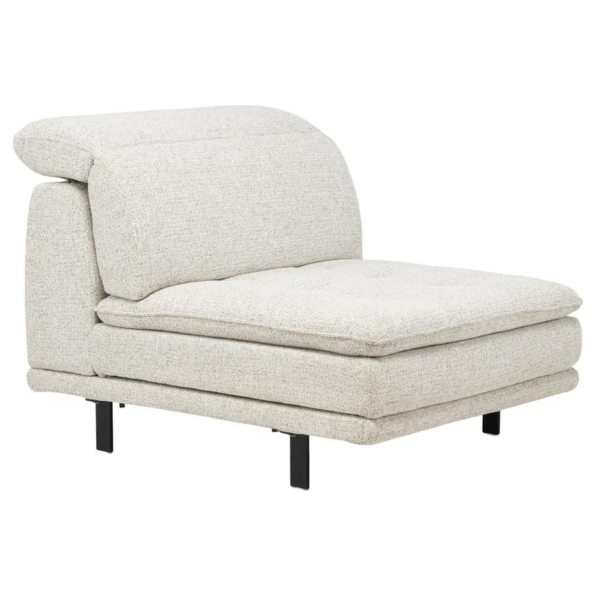 Belana Gray Armless Chair alternate image, 4 of 6 images.