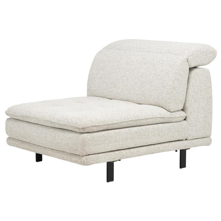 Belana Gray Armless Chair  main image, 1 of 6 images.