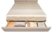 Orion Taupe King Storage Bed  alternate image, 6 of 9 images.