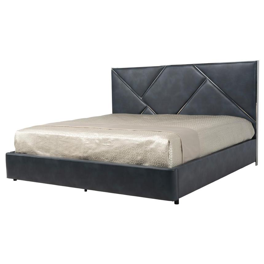 Orion Blue King Storage Bed alternate image, 2 of 10 images.