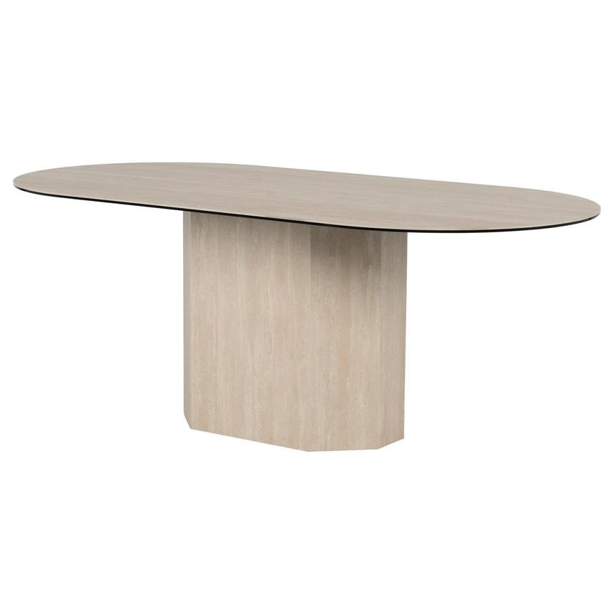 Alabaster Rectangular Dining Table  main image, 1 of 6 images.