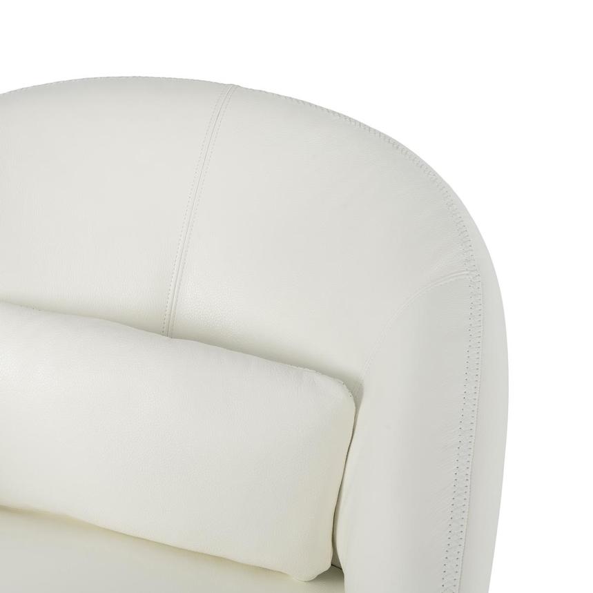 Tivona White Swivel Chair  alternate image, 6 of 9 images.