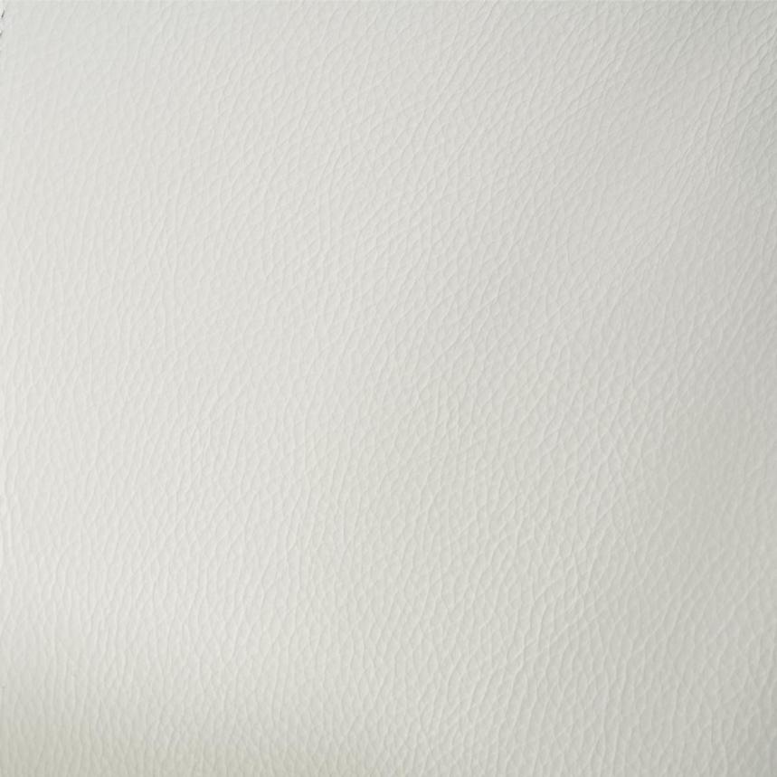 Tivona White Leather Swivel Chair alternate image, 9 of 9 images.