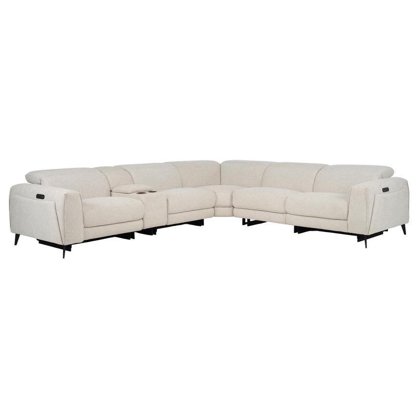 Luke Gray Power Reclining Sectional with 6PCS/2PWR  main image, 1 of 12 images.