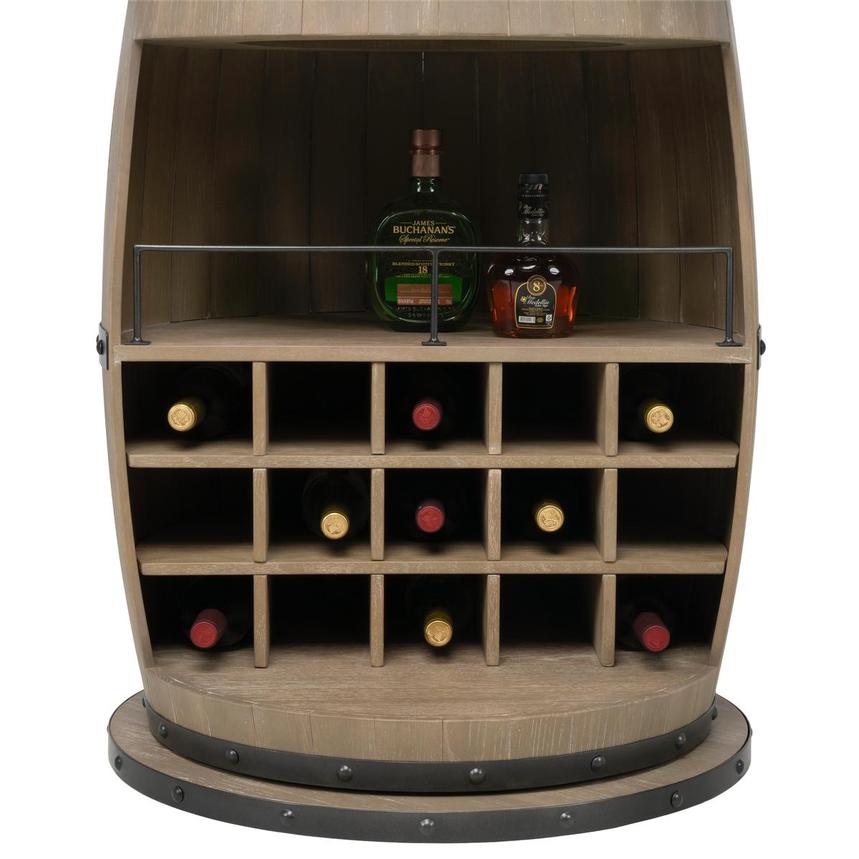 Broc Natural Swivel Wine Rack alternate image, 9 of 11 images.