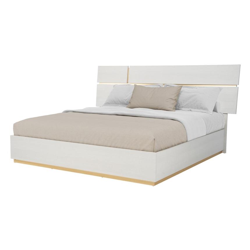 Biancoro King Panel Bed  main image, 1 of 8 images.