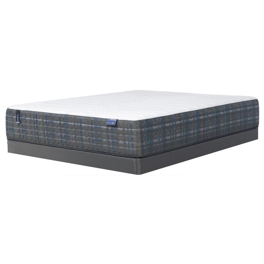 Salermo Gen2-Hybrid Firm Full Mattress w/Low Foundation by Carlo Perazzi