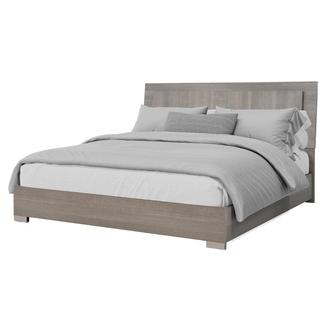 Tivo Gray King Panel Bed
