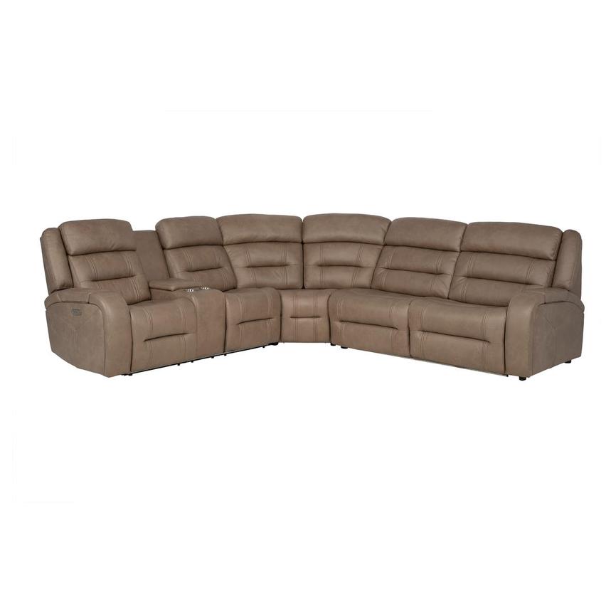 Rock Power Reclining Sleeper Sectional with 5PCS/2PWR