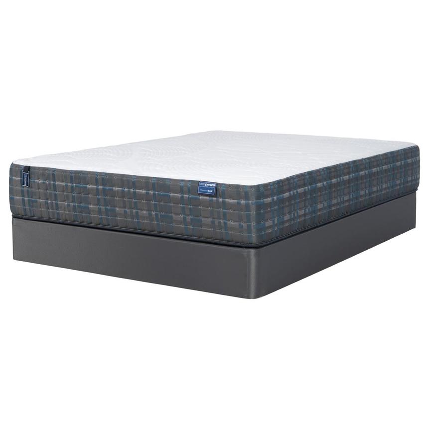 Messina Gen2-Hybrid Firm Queen Mattress w/Regular Foundation by Carlo Perazzi