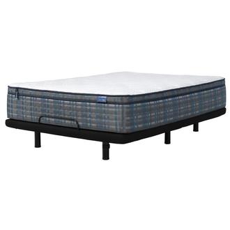 Caprice Gen2 Plush Queen Mattress w/Donalie Powered Base by Carlo Perazzi