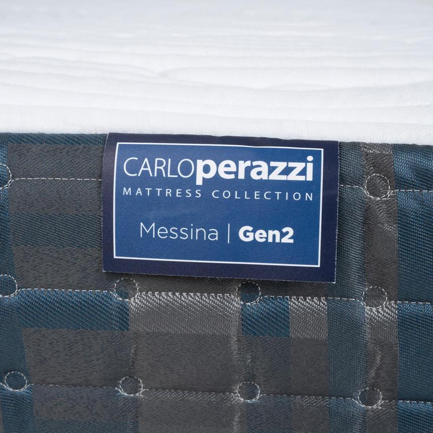 Messina Gen2-Hybrid Firm Queen Mattress w/Regular Foundation by Carlo Perazzi  alternate image, 3 of 5 images.