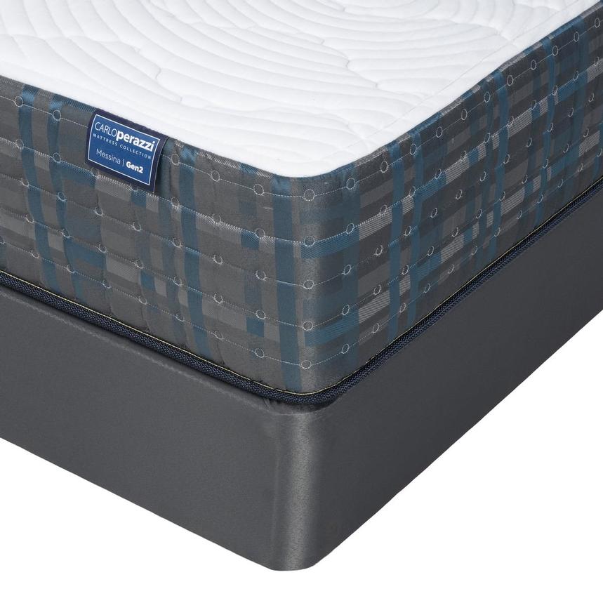 Messina Gen2-Hybrid Firm Full Mattress w/Regular Foundation by Carlo Perazzi  alternate image, 2 of 5 images.