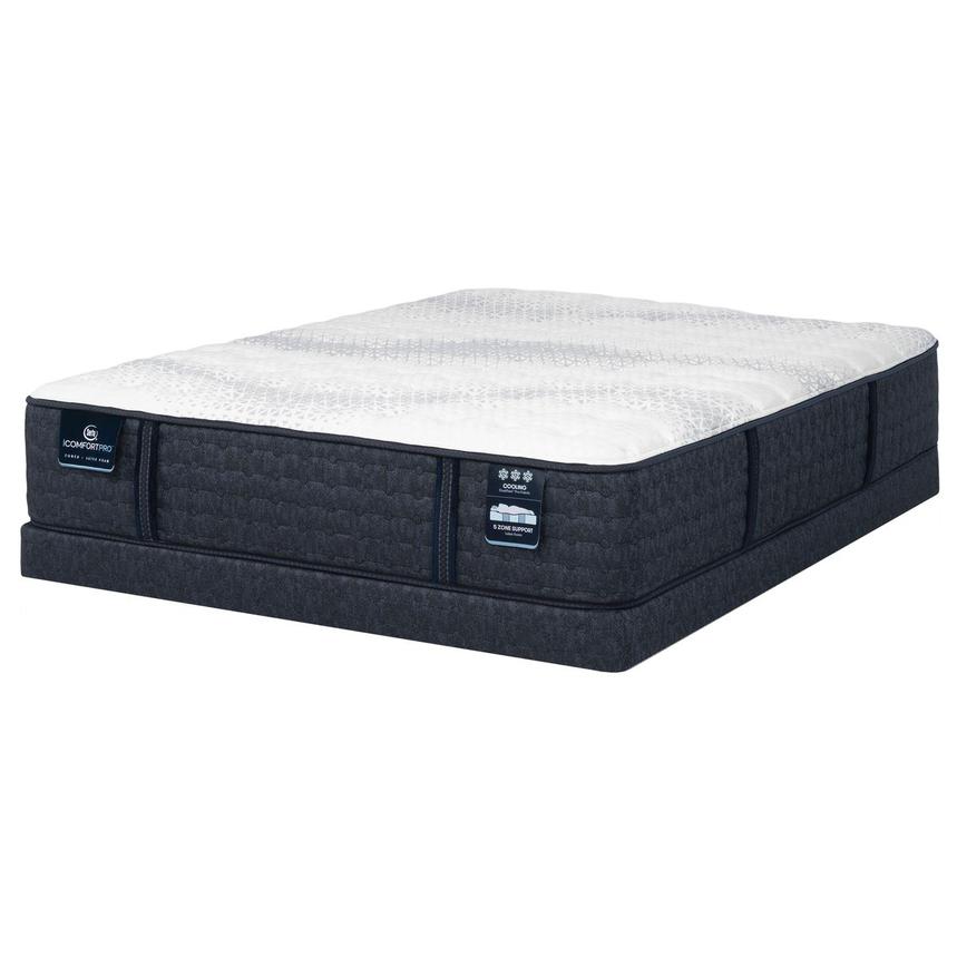 Ambrose-Firm King Mattress w/Low Foundation by Serta iComfortECO