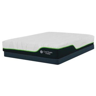 Brizo-Hybrid King Mattress w/Low Foundation Beautyrest by Simmons