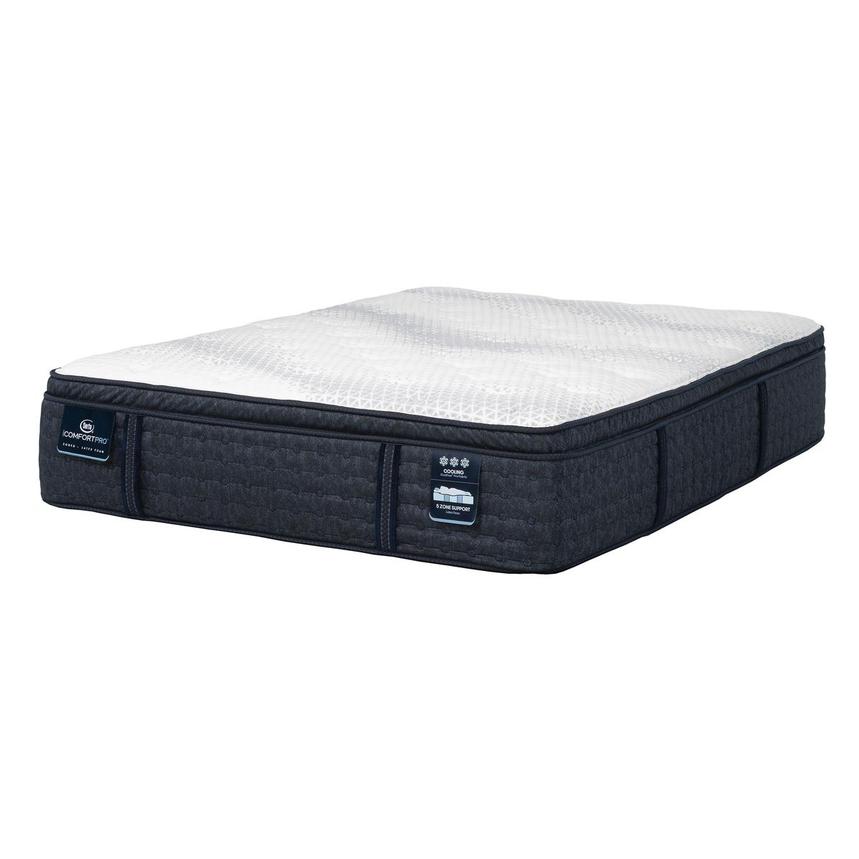 Dartmouth-Plush Pillow Top King Mattress by Serta iComfortPRO