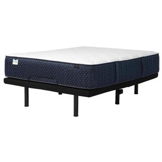 Alezio-Medium King Mattress w/Donalie Powered Base by Carlo Perazzi Elite