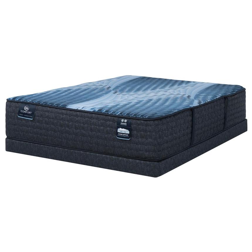 Aspire-Plush King Mattress w/Low Foundation by Serta iComfortECO