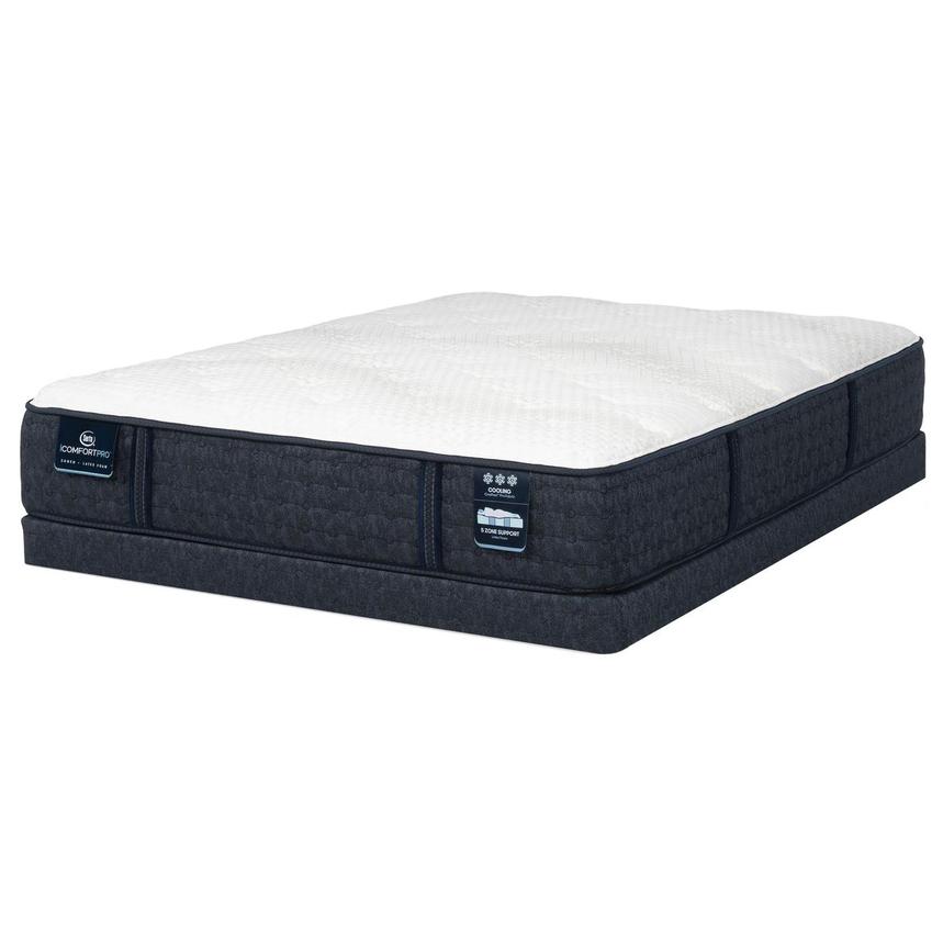 Chelsea-Medium King Mattress w/Low Foundation by Serta iComfort