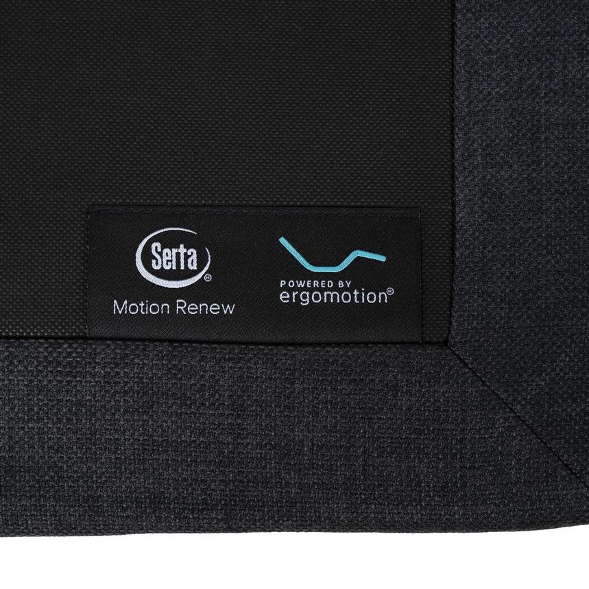 Lexton-Medium Pillow Top King Mattress w/Motion Renew Powered Base by Serta®  alternate image, 5 of 10 images.